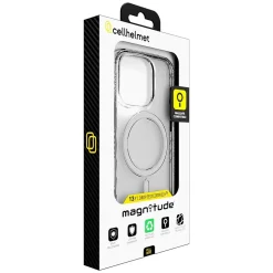 Cell Phone Cases<cellhelmet Magnitude Series MagSafe Phone Case for iPhone 16 Pro, Shock Absorbing, Crystal Clear (CM-106-CC)
