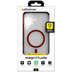 Cell Phone Cases<cellhelmet Magnitude Series MagSafe Phone Case for iPhone 16 Plus, Shock Absorbing, Lava Red (CM-105-LR)
