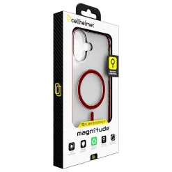 Cell Phone Cases<cellhelmet Magnitude Series MagSafe Phone Case for iPhone 16 Plus, Shock Absorbing, Lava Red (CM-105-LR)
