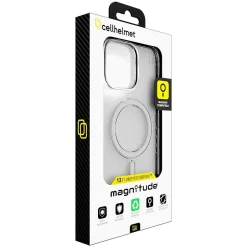 Cell Phone Cases<cellhelmet Magnitude Series MagSafe Phone Case for iPhone 16 Pro Max, Shock Absorbing, Crystal Clear (CM-107-CC)