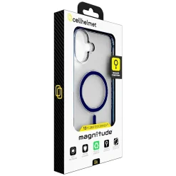Cell Phone Cases<cellhelmet Magnitude Series MagSafe Phone Case for iPhone 16 Plus, Shock Absorbing, Bermuda Blue (CM-105-BLU)