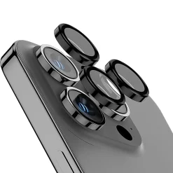 cellhelmet Tempered Camera Glass, Individual Pieces for iPhone 15 Pro/iPhone 15 Pro Max (TEMP-3-CMRA-iPHONE-15)