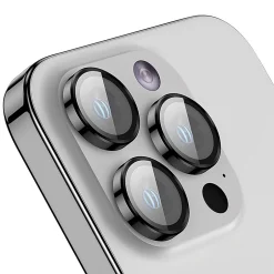 cellhelmet Tempered Camera Glass, Individual Pieces for iPhone 15 Pro/iPhone 15 Pro Max (TEMP-3-CMRA-iPHONE-15)