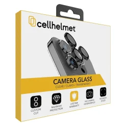 cellhelmet Tempered Camera Glass, Individual Pieces for iPhone 15 Pro/iPhone 15 Pro Max (TEMP-3-CMRA-iPHONE-15)