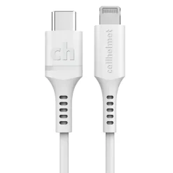 cellhelmet 20-Watt Single-USB Power Delivery Car Charger with USB-C to Lightning Round Cable, 3 Feet(CAR-PD-20W+R-LIGHT)