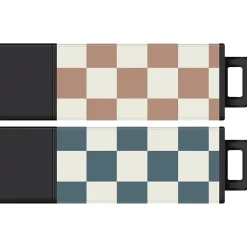 Centon Datastick Pro2 64GB Flash Drives, Assorted Colors, 2/Pack (C1-U3P019-64G-2)* Usb Flash Drives