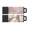 Centon Datastick Pro2 32GB USB 2.0 Type A Flash Drive, Rose Gold Leopard/Gold Anemone Flowers, 2/Pack (S1-U2T060-32G-2)* Usb Flash Drives
