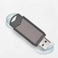 Centon DataStick PUSH 512GB USB 3.2 Gen 2 Flash Drive, Graphite (S1-U3.2J2-512G)* Usb Flash Drives