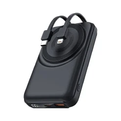 Centon Magnetic Wireless USB Type-C Power Bank, Black (OB-MSPBC2)