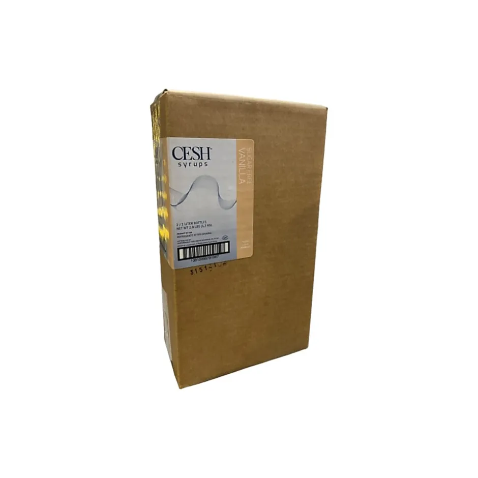 Sugar & Sweeteners<CESH Vanilla Sugar-Free Syrup, 2/Carton (GRE79196)