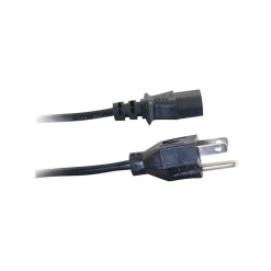 Power Cables<C2G Cables to Go C2G 6' NEMA 5-15P to IEC320C13 Male/Female Universal Power Cord, Black (03130)