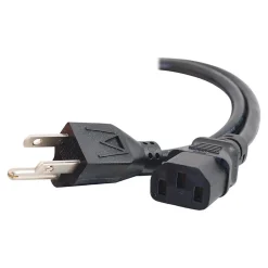 Power Cables<C2G Cables to Go C2G® 25' NEMA 5-15P to IEC320C13 Universal Power Cord, Black