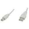 Usb Cables<C2G Cables to Go C2G® 16.4' USB 2.0 A To B Cable, White