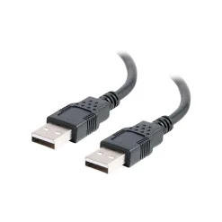 Usb Cables<C2G Cables to Go C2G 6.56' USB A Male/A Male, Black (28106)
