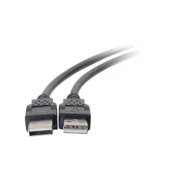 Usb Cables<C2G Cables to Go C2G 6.56' USB A Male/A Male, Black (28106)