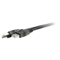 Usb Cables<C2G Cables to Go C2G 6.56' USB A Male/A Male, Black (28106)