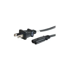 Power Cables<C2G Cables to Go C2G 2-Slot Non-Polarized, Power Cable, 6 Ft (27398)