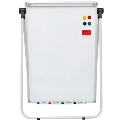 Clearance Double Sided Magnetic Whiteboard Easel (AVT35800) Dry Erase