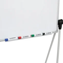 Clearance Double Sided Magnetic Whiteboard Easel (AVT35800) Dry Erase