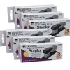 CLI Charles Leonard Executive Half Strip Metal Stapler, 30 Sheet Capacity, Gray/Black, Pack of 6 (CHL82405-6) Hot