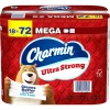 Charmin Ultra Strong Mega Toilet Paper, 2-ply, White, 220 Sheets/Roll, 18 Rolls/Case (01560/52084)