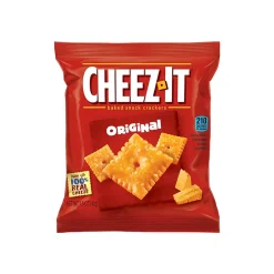 Crackers<Cheez-It Cheese Crackers, 1.5 oz., 8 Packs/Box (KEE12234)