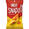 Crackers<Cheez-It Snap'd Double Cheese Crackers, 2.2 oz., 6 Packs/Box (KEE11422)