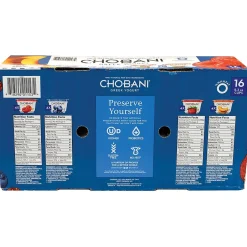 Fresh Groceries<Chobani Greek Yogurt Variety Pack, 5.3 oz., 16/Pack (01153)