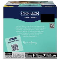 Keurig K-Cups<Cinnabon ® Classic Cinnamon Roll Coffee, Keurig® K-Cup® Pods, Light Roast, 48/Box (373156)