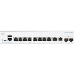 Cisco 350 10-Port Gigabit Ethernet Managed Switch, Silver (CBS3508FPE2GNA)* Ethernet Switches & Splitters