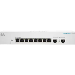 Cisco 220 8-Port Gigabit Ethernet Managed Switch, Silver (CBS2208TE2GNA)* Ethernet Switches & Splitters