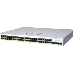Cisco 220 24-Port Gigabit Ethernet Managed Switch, Silver (CBS22024P4XNA)* Ethernet Switches & Splitters