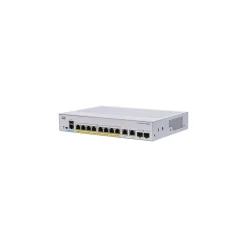 Cisco 250 8-Port Gigabit Ethernet Managed Switch, Silver (CBS2508FPE2GNA)* Ethernet Switches & Splitters