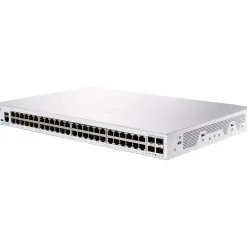 Cisco 250 52-Port Gigabit Ethernet Managed Switch, Silver (CBS25048T4XNA)* Ethernet Switches & Splitters