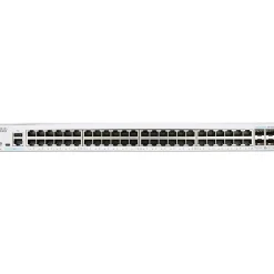 Cisco 250 52-Port Gigabit Ethernet Managed Switch, Silver (CBS25048T4XNA)* Ethernet Switches & Splitters
