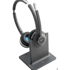 Cisco 562 Wireless, Bluetooth, Over-the-head Stereo Headset, Black CP-HS-WL-562-S-US=* Headsets