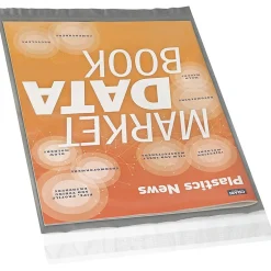 Partners Brand Clear View Poly Mailers, Clear/White, 14