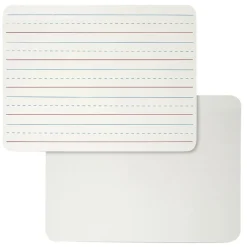New 2-Sided Magnetic Plastic Mobile Dry-Erase Whiteboard, 9" x 12", 3/Pack (CHL35135-3) Dry Erase