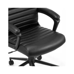 Clearance Transform 3.0 Ergonomic Bonded Leather Swivel Desk Chair, (CCHR10008B) Office Chairs
