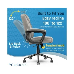 Discount Transform 1.0 Ergonomic Fabric Swivel Desk Chair, (CCHR10001C) Ergonomic Chairs