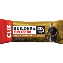 Snacks & Granola Bars<Clif Builder's Chocolate Peanut Butter Protein Bar, 2.4 oz., 12 Bars/Box (CCC160041)