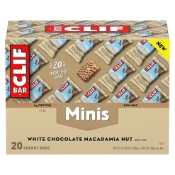 Snacks & Granola Bars<Clif Mini Energy Bars, White Chocolate Macadamia Nut, 1.0 oz., 20/Box (CCC37295)