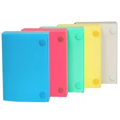 Hot ® 3" x 5" Index Card Case, Assorted Colors, Pack of 24 (CLI58335-24) Index Cards