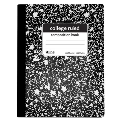 C-Line Composition Notebooks, 100 Sheets, College Ruled, Black Marble, 12/Pack (CLI22022-12) Best