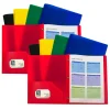 C-Line Heavyweight 2-Pocket Portfolio Folder with Fasteners, Assorted Colors, 10/Pack, 2 Packs/Bundle (CLI32960-2) Outlet