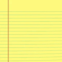 C-Line Notepad, Wide Ruled, Yellow, 12 Pads/Bundle (CLI25106-12) Sale