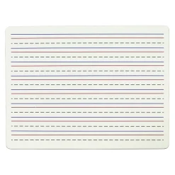 Clearance Two-Sided Dry Erase Lapboard, Lined on One Side, 12" x 8-7/8", Pack of 6 (CLI40660-6) Dry Erase