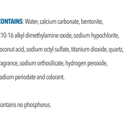 Clorox Pro Bleach Cream Cleaner, Fresh Scent, 32 oz., 8/Carton (CLO 30613)