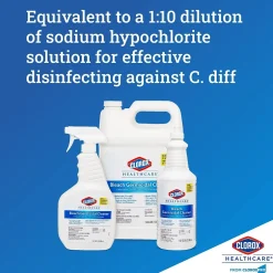 Clorox Healthcare Bleach Germicidal Cleaner Spray, Unscented, 32 oz., 6/Carton (CLO 068970CT)