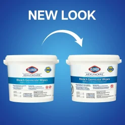 Clorox Healthcare Disinfecting Wipes, 110 Wipes/Container, 2/Carton (30358CT)